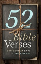 Cover art for 52 Bible Verses You Should Have in Your Heart