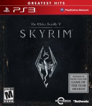 Cover art for Elder Scrolls V: Skyrim (Greatest Hits) - Playstation 3