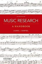 Cover art for Music Research: A Handbook