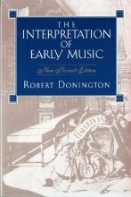 Cover art for The Interpretation of Early Music