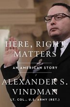 Cover art for Here, Right Matters: An American Story