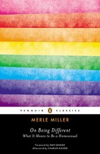 Cover art for On Being Different: What It Means to Be a Homosexual (Penguin Classics)