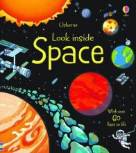 Cover art for Look Inside Space (Look Inside (Usborne))