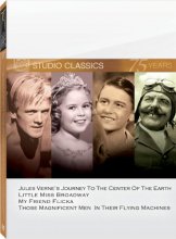 Cover art for Classic Quad Set 6 (Journey to the Center of the Earth / Little Miss Broadway / My Friend Flicka / Those Magnificent Men in Their Flying Machines)