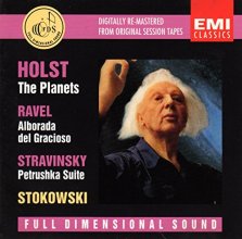Cover art for Stokowski Conducts Holst, Ravel & Stravinsky
