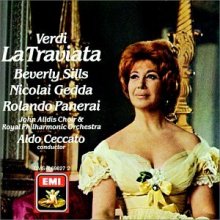 Cover art for Verdi: La Traviata / Sills, Gedda, Panerai; Ceccato