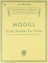 Cover art for Scale Studies for Viola: Based on the Hrimaly Scale Studies for the Violin