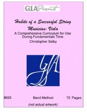 Cover art for G-8625 - Habits of a Successful String Musician - Viola