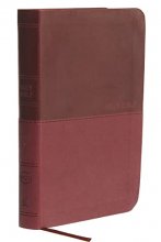 Cover art for NKJV, Value Thinline Bible, Compact, Leathersoft, Burgundy, Red Letter, Comfort Print: Holy Bible, New King James Version
