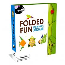 Cover art for SpiceBox Children's Activity Kits Fun With Folded Fun, 3D Origami Crafts Kit For Kids, 19 Folding Origami Projects, Origami Kit For Kids 8 -12