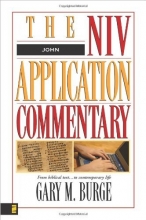 Cover art for John: The NIV Application Commentary