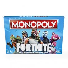 Cover art for MONOPOLY: Fortnite Edition Board Game Inspired by Fortnite Video Game Ages 13 and Up