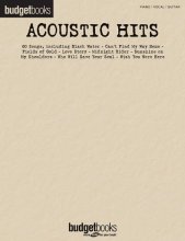 Cover art for Acoustic Hits: Budget Books (Hal Leonard Budget Books)