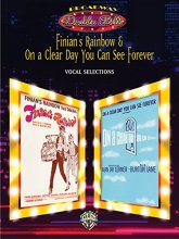 Cover art for Finian's Rainbow & On a Clear Day You Can See Forever (Vocal Selections) (Broadway Double Bill): Piano/Vocal/Chords (Double Bill Series)