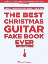 Cover art for The Best Christmas Guitar Fake Book Ever (Fake Books)