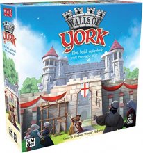 Cover art for Walls of York Board Game | Strategy Game for Teens and Adults | Adventure Board Game | Fun Family Board Game | Ages 14+ | 2-4 Players | Average Playtime 30 Minutes | Made by Cranio Creations