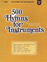 Cover art for 500 Hymns for Instruments: Book F - Chords, Drums, Melody, Bass