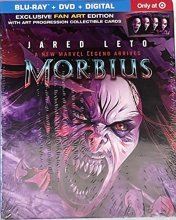 Cover art for Morbius [Exclusive Fan Art Edition with Art Progression Collectible Cards] Bluray+DVD+Digital Code