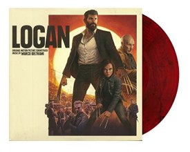 Cover art for Marco Beltrami - Logan Original Motion Picture Soundtrack Exclusive Red & Black Swirl vinyl