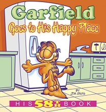 Cover art for Garfield Goes to His Happy Place: His 58th Book