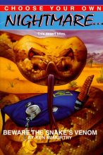 Cover art for BEWARE THE SNAKE'S VENOM (Choose Your Own Nightmare)