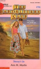 Cover art for Stacey's Lie (Baby-Sitters Club #76)