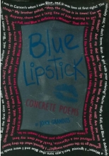 Cover art for Blue Lipstick: Concrete Poems