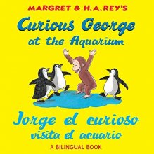 Cover art for Jorge el curioso visita el acuario /Curious George at the Aquarium (bilingual edition) (Spanish and English Edition)