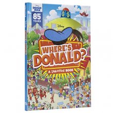 Cover art for Disney Donald Duck - Where's Donald? A Look and Find Book - PI Kids