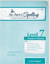 Cover art for All About Spelling Level 7 Teacher's Manual