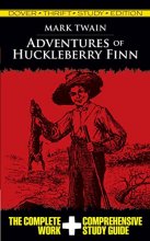 Cover art for Adventures of Huckleberry Finn (Dover Thrift Study Edition)