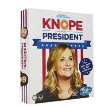 Cover art for Hasbro Gaming Knope for President Party Card Game, for Parks and Recreation Fans, with Themes and Characters from The Hit TV Show, Game for Ages 16 and Up