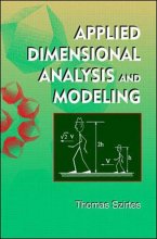 Cover art for Applied Dimensional Analysis and Modeling