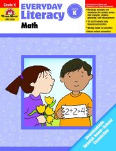 Cover art for Everyday Literacy: Math, Grade K