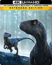 Cover art for Jurassic World Dominion - Limited Edition Steelbook 4K Ultra HD + Blu-ray + Digital [4K UHD]
