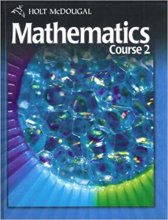 Cover art for Holt McDougal Mathematics Course 2: Student Edition