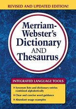 Cover art for Merriam-Webster's Dictionary and Thesaurus, Trade Paperback