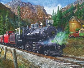 Cover art for Springbok's 1000 Piece Jigsaw Puzzle Timber Pass - Made in USA