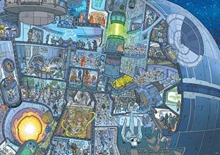 Cover art for Buffalo Games Star Wars - Seek and Find - The Death Star - 300 Large Piece Jigsaw Puzzle with Hidden Images Multicolor, 21.25"L X 15"W