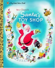 Cover art for Walt Disney's Santa's Toy Shop (Big Little Golden Book)