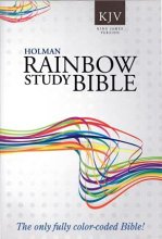 Cover art for KJV Rainbow Study Bible, Paperback
