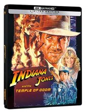 Cover art for Indiana Jones and the Temple of Doom Limited-Edition Steelbook [4K UHD]