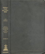 Cover art for The Hebrew-Greek Key Study Bible/Nasb Genuine Black Leather Plain