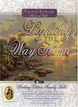 Cover art for Thomas Kinkade Lighting the Way Home Family Bible: New King James Version, Wedding Edition, White Bonded Leather