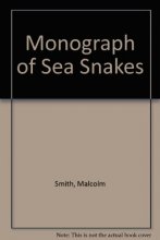 Cover art for Monograph of Sea Snakes