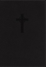 Cover art for NKJV, UltraSlim Reference Bible, Leathersoft, Black, Red Letter Edition (Classic)