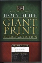Cover art for King James Version Nelson Holy Bible Giant Print Reference Edition