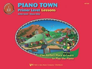 Cover art for MP100 - Piano Town - Lessons - Primer Level