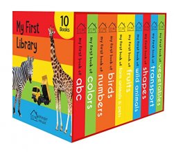 Cover art for My First Library : Boxset of 10 Board Books for Kids