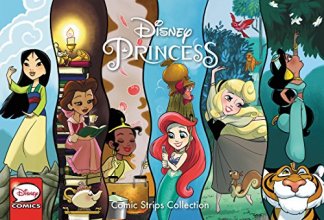 Cover art for Disney Princess Comic Strips Collection